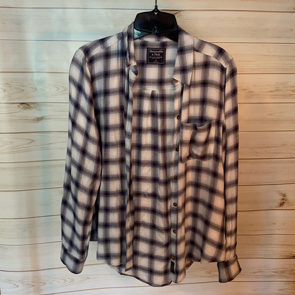 Black and Blue women’s flannel